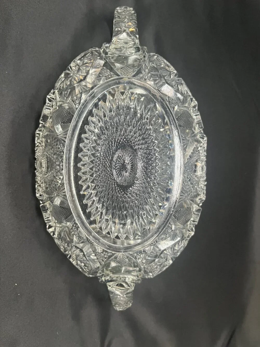 Imperial Glass antique pressed
